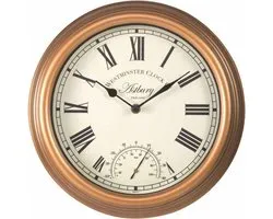 Smart Garden Products Astbury Traditionele Tuinklok - 2-in-1 - 30 cm Diameter - Thermometer