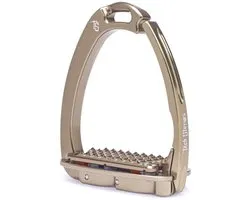 Tech Stirrups Venice Dressage Plus Veiligheidsstijgbeugels - Bruin