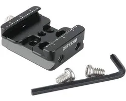 Universele Arca Standard Quick Release Base Plate Clamp voor DJI Ronin, ZHIYUN Crane en MOZA Stabilizers - Gimbal Accessoire voor Filmproductie en Videografie