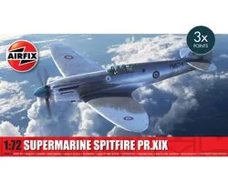Airfix Modelbouwpakket Vliegtuigen - 02017B Supermarine Spitfire PR.XIX - Brits Verkenningsvliegtuig Plastic - 1:72 - Modelbouw
