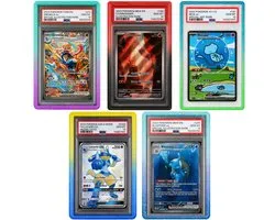 5 Stuks PSA Slab Guards - Slab Protector - TCG Beschermhoes Bumper - PSA Graded Kaarten - Geschikt voor Pokemon - Gradient Bumpers - PSA Slab Guard - Slab Bumper - Trading Card Games