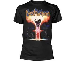 Destruction Heren Tshirt -L- Infernal Overkill Zwart