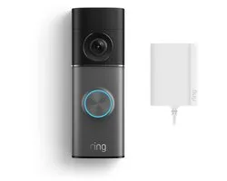 Ring Bedrade videodeurbel Pro (nieuwste generatie) - Plug-in - Zilver - Retinol 4K video
