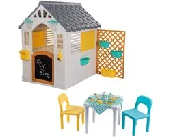 Dolu Garden speelhuis tafel 2 stoeltjes