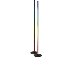 N‑GEAR DL#2 Dream Light (2 pièces) – Lampadaire RGB – 16 millions de couleurs – Synchronisation musicale + application et commande vocale