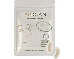 Aurgan Microneedling Eye Mask – 2 stuks – Micro-Naald Oogpatch met Hyaluronzuur, Peptiden & Collageen – Tegen Wallen, Donkere Kringen & Rimpels - Eye Patch - Eye Pads