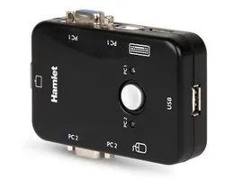 Hamlet HNKVM3U Zwart KVM-switch