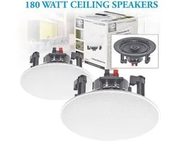 E-Audio B402C inbouw luidspreker set 28 cm 180 watt