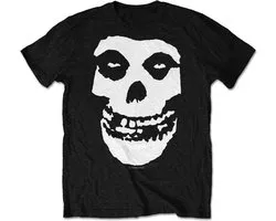 Misfits - Classic Fiend Skull Heren Tshirt - L - Zwart