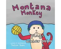 Montana Monkey and Friends- Montana Monkey plays water polo
