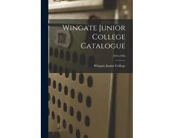 Wingate Junior College Catalogue; 1944-1945