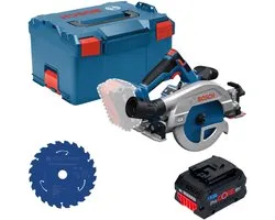 Bosch GKS 18V-57-2 GX Professional accu-cirkelzaag 18 V 165 mm borstelloos + 1x ProCORE-accu 8,0 Ah + L-Boxx - zonder oplader