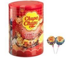 Chupa Chups - Sucettes Cola Frais - 100 pcs