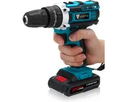 Vesto® PowerDrive Accuboormachine - Accu Schroefboormachine - Boormachine – Schroevendraaier - Accuboortol - Incl. 2 Accu's