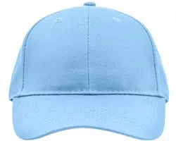 Myrtle Beach Baseball cap - lichtblauw - 6-panel - volwassenen - casual / sport pet