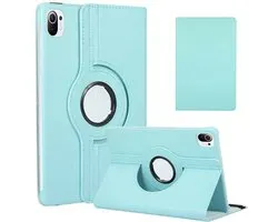 Etui Xiaomi Mi Pad 5 - Etui Mi Pad 5 Pro Blauw Clair - Etui Mi Pad 5 - Etui Rotatif à 360° Simili Cuir - Etui Xiaomi Mi Pad 5 - Etui Mi Pad 5 Pro