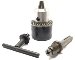 Mandrin de perçage à engrenages 1,5-13 mm – Mandrin de perçage à engrenages – Mandrin de perçage à engrenages avec adaptateur SDS-plus – Mandrin avec SDS- Plus 1/2 – 20UNF