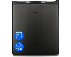 Medion Mini Congélateur MD 37675 - Capacité utile 33 L - Capacité de congélation 2,4 kg/24 heures - Réglage manuel de la température - Poignée encastrée