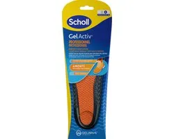 Scholl GelActiv Semelles intérieures Work&Boot Grande Taille 41-46,5 1 paire