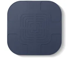 2 pièces Convient pour Ninja Crispi FN101GY Air Baking Silicone Baking Pad Silicone Pad - bleu foncé