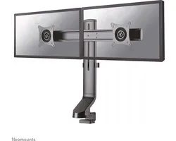 Neomounts FPMA-D860DBLACK Monitorarm 2 schermen - 10-27" - 0-7 kg/scherm - zwart