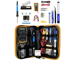 Soldeerbout Station - Set 21-Delig - Verwisselbare Punten - Inclusief Tin & Houder