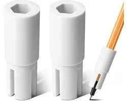 Penhouder voor Cricut Maker 3 4 - pennen adapter accessoires voor Cricut Maker 2-4, Explore 3-4, Air 2-3, voor Stabilo Point 88 pennen vouwstift, plotter accessoires voor schrijven en tekenen