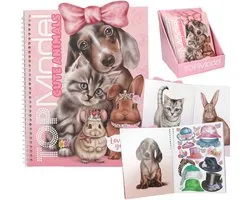 Depesche - TOPModel Cute Animals Dress Me Up - stickerboek
