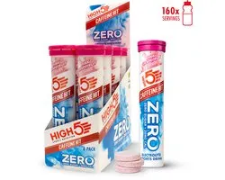 High5 Zero Active Hydration Caffeine HIT 20 tabs - Pink Grapefruit - Per display (= 8 stuks)