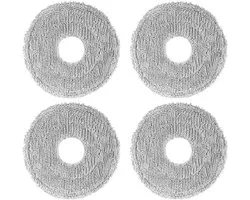 4 stuks wasbare dweilpads - voor Dreame X50 Ultra / X40 Ultra / L50 Ultra / L40s Ultra / L40s Ultra AE / L40s Ultra CE / L40 Ultra / L10s Ultra Gen2 - natte dweilpads
