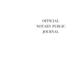 The Official Notary Public Journal