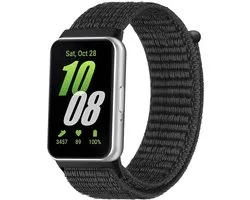imoshion Bracelet en nylon - Convient pour Samsung Galaxy Fit 3 - Zwart