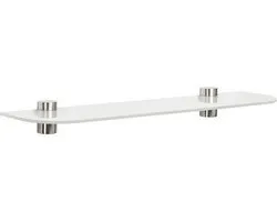 Glaspaneel Met 2 Ronde Hoeken Crystal 60 cm
