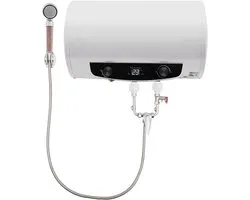 Chauffe-eau Électrique - Eau Chaude Directe - Capacité 30 Litres - 34x56cm - Blanc