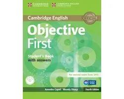 Objective First - 4th edition student's book with answers