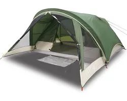vidaXL - Tent - 4-persoons - waterdicht - groen