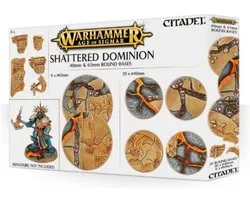 Warhammer Age of Sigmar Shattered Dominion 40mm & 65mm round bases