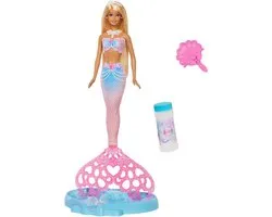 Barbie Bubbelende Zeemeermin - met bellenblaasfunctie