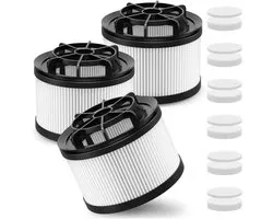 Set van 3 vervangingsfilters Geschikt voor de Levoit LVAC 200 draadloze stofzuiger