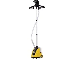 HOMCOM Kledingstomer - Kunststof - 26x22x29Hcm - Geel