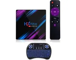 Bolture IPTV Set Top Box - Android TV Box - IPTV Ontvanger - Mediabox voor TV - Inclusief Toetsenbord en 2GB + 16GB SD Kaart