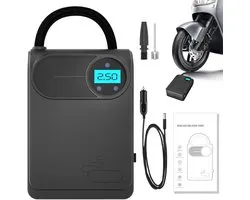 Intelligent Tire Pump, Portable Air Pump for - Intelligent Multifunctional Car Tire Inflator | Motorcycle Tire Inflator Digital Display Inflator for Car, Ball, Bike, Basketballs