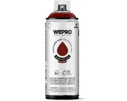 Spuitbus Ral 3004 Glans MTN WEPRO WATER-BASED PAINT 400ML