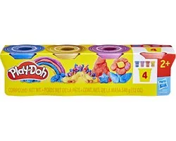 Play-Doh 4-pack Metallic glans boetseerklei