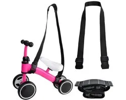 Universele Draagband - Zwart - 135CM - Draagband voor Loopfiets/Visstoel/Yogamat loopfietsje – Hengsel