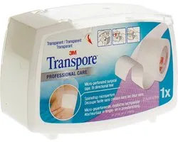 3M Transpore - 2.5 x 0.5  - Pleisters