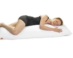 kussen dormeur latéral sleepling 40 x 200 cm | oreiller de corps | kussen long avec housse en microfibre 100% douce | oreiller de couchage pour les dormeurs latéraux | Lavable à 60 degrés
