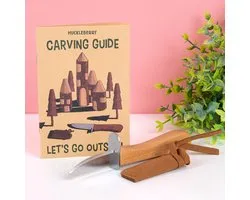 Huckleberry Carving Knife van Kikkerland