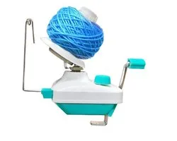 Woloprollers - Garenwinder - Wol Oproller - Yarn Winder - Wolmolen Met Tafelklem - Eenvoudig In Gebruik – Breien & Haken - Handbediende Touwweefmachine - Wolwinder - brei gereedschap - Groen - Wit
