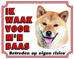 Shiba Inu Watchboard - Je guette mon patron
